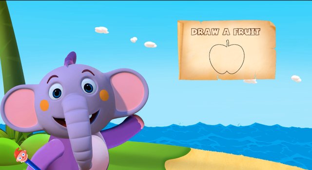 Kent The Elephant Cartoon About Kent's Magic Pencil | Learn Fruits With Magic  Pencil