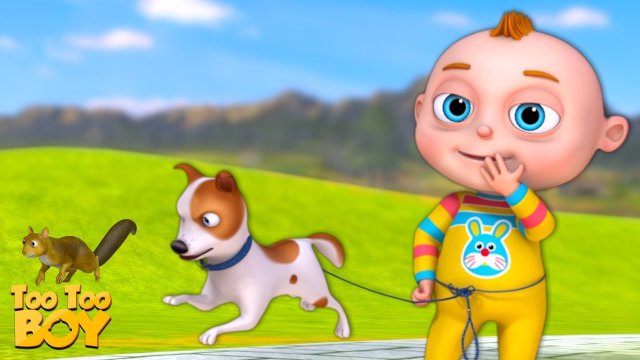 Funny Episode Cartoon For Toddlers About Walkies Too Too Boy Animation ...